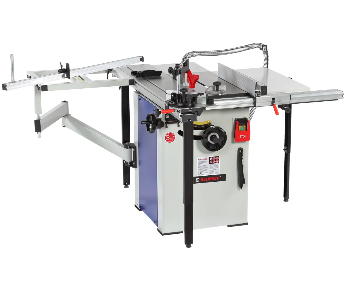 Станок круглопильный с подвижным столом BELMASH TS-250ST1300/400