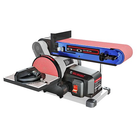 Станок шлифовальный ленточно-дисковый BELMASH BDG 100/152L 300