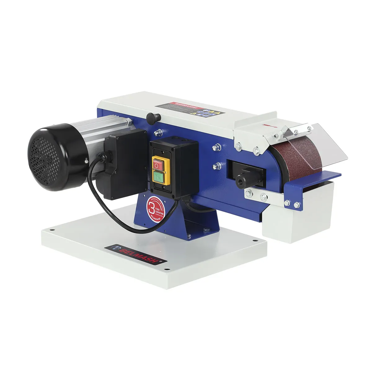 Станок шлифовальный ленточный BELMASH BSM-484T/400